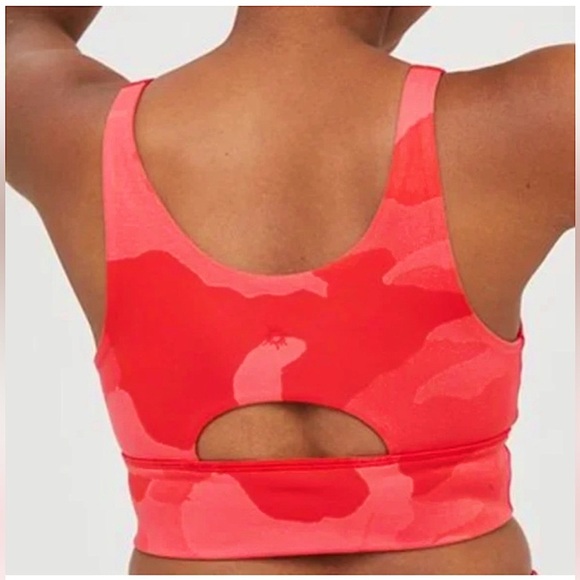 aerie Other - OFFLINE by Aerie | Camo Sports Bra in Red/Pink Size Medium
